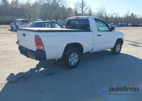 2007 Toyota Tacoma из США, поврежденный, VIN 5TENX22N87Z416362